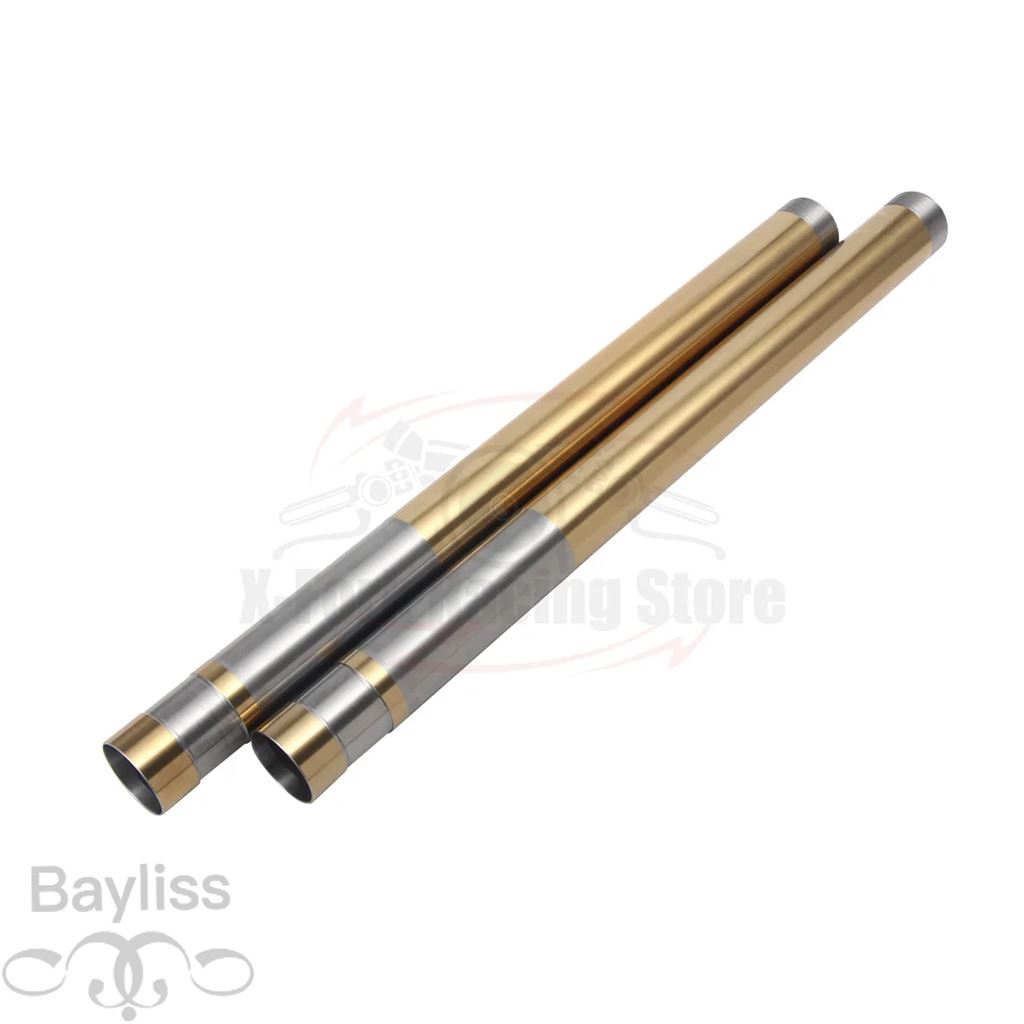 【並行輸入品】 フロントフォーク脚インナーチューブパイプバーペアヤマハ MT10 MT-10 2018-2021 R1S 2016-2018 FZ10 2017 2CR-23110-00-00 43x531mmの画像