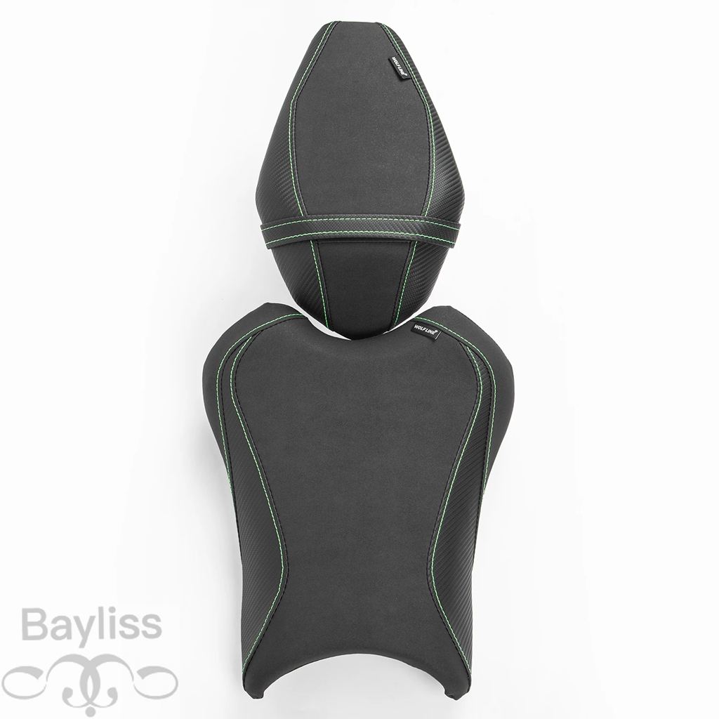 並行輸入品】 カワサキバイク 二輪ライダーシートパッド フロント リア