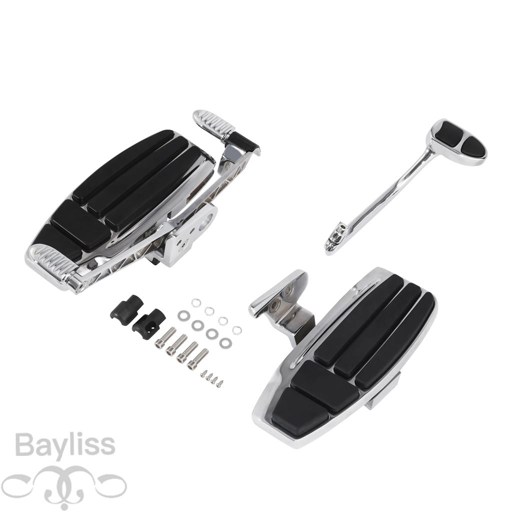【並行輸入品】 バイクドライバーフットボード ホンダ kyrie 2014 f6b 2015-2013 g1800 2016-2001 2017-2003用フロアボードの画像