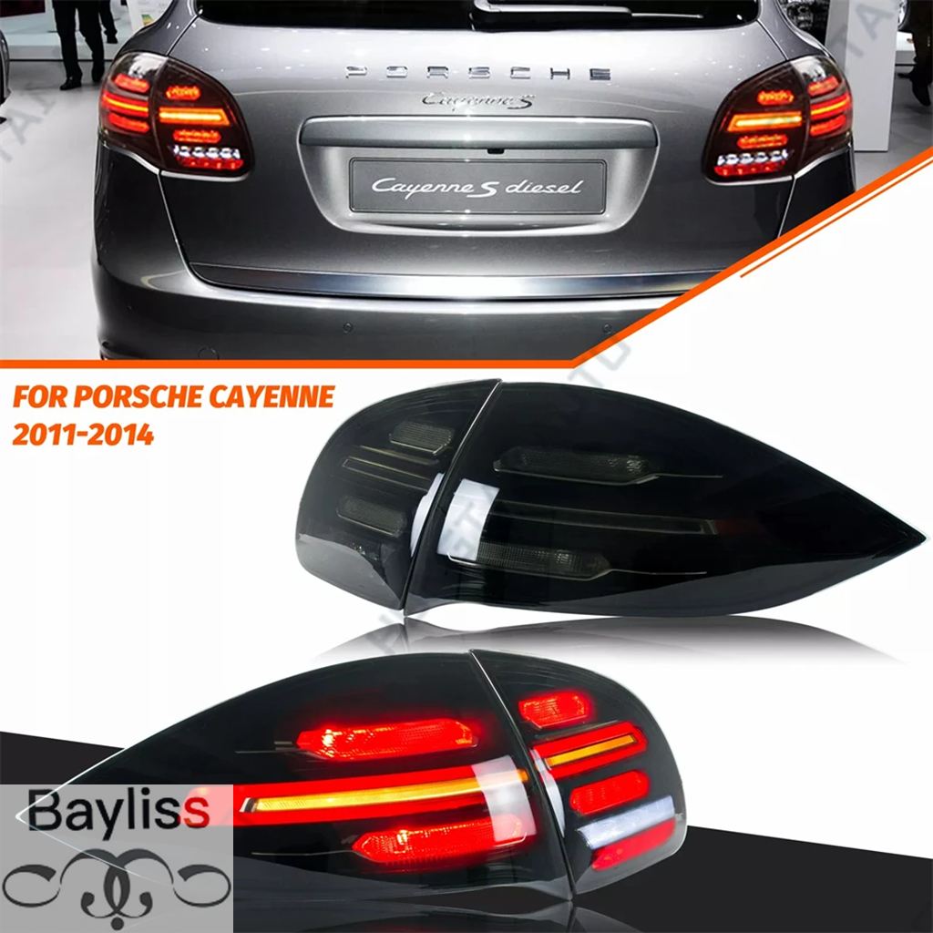 並行輸入品】 ペア LED テールライトポルシェカイエン S 958 92A 2011