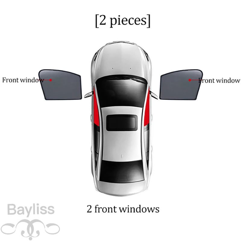 Pair Clear Headlight Lens Covers For BMW X6 E71 (2008-2014) – Left & Right