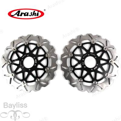 【並行輸入品】 Arashi-cnc-フローティングフロントブレーキディスク bimota用ブレーキローターsb8r 1000 1997 1998 1999 2000 sb6r 1998-2000 2個_2