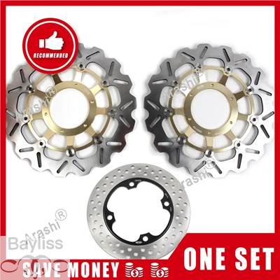 【並行輸入品】 嵐-フロント/リアブレーキディスク ローター ホンダcbr600rr 2003-2015 cbr600 cbr 600 rr 600rr 2004 2005用 1セット_5