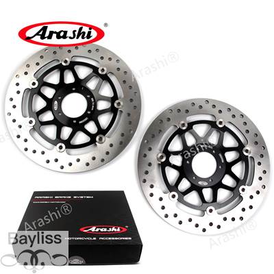 【並行輸入品】 嵐-ホンダvfr750f vfr 750 f 1994 1995 1996 1997 VFR-F750 296mm用フローティングフロントブレーキディスク_6