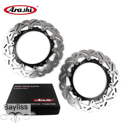 【並行輸入品】 Arashi for bmw r 9 t inner 1200 2016-2021 CNCフルフローティングフロントリアブレーキローターディスクR-NINE-T 1200 2017 2018 2019 2020_1