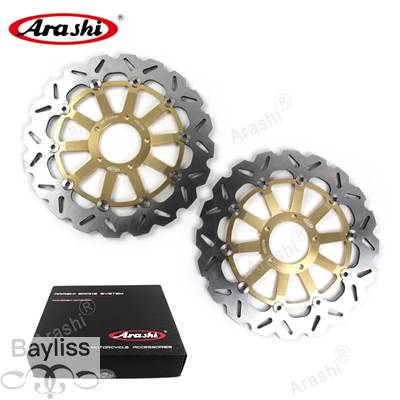 【並行輸入品】 アラシ-バイク用CNCフローティングフロントブレーキディスク ドゥカティディヴェル用ブレーキコンバーター1262 2019 2020 2021 2022 1ペア 126_1