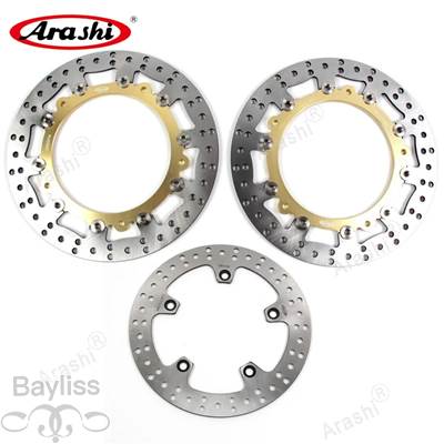 【並行輸入品】 Arashi-CNCフローティングフロントリアブレーキディスクローター 305mm 265mm bwm r1200gs r 1200 gs r1200 gs非abs 2004-2012 2009 2010 2011_5