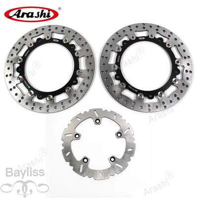 【並行輸入品】 Arashi-CNCフローティングフロントリアブレーキディスクローター 305mm 265mm bwm r1200gs r 1200 gs r1200 gs非abs 2004-2012 2009 2010 2011_3