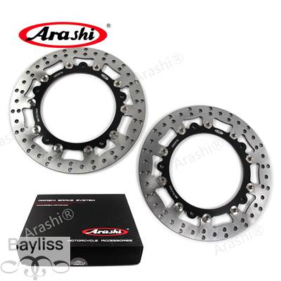 【並行輸入品】 Arashi-CNCフローティングフロントリアブレーキディスクローター 305mm 265mm bwm r1200gs r 1200 gs r1200 gs非abs 2004-2012 2009 2010 2011_4