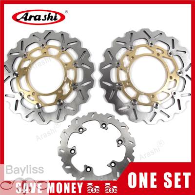 【並行輸入品】 Arashi-CNCフロントリアブレーキディスクローター 310mm 260mm スズキハヤブサgsxr1300 abs 2013-2019 GSX-R gsx1300r 2015 2016 2017_5