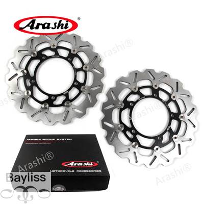 【並行輸入品】 Arashi-CNCフロントリアブレーキディスクローター 310mm 260mm スズキハヤブサgsxr1300 abs 2013-2019 GSX-R gsx1300r 2015 2016 2017_1