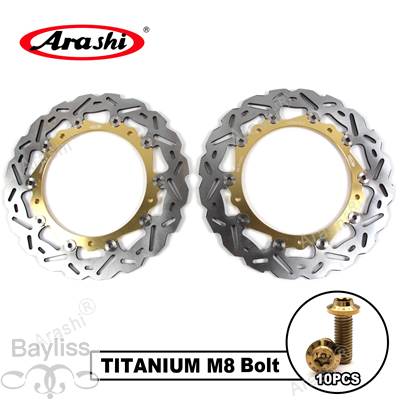 【並行輸入品】 Arashi-cnc-フロントブレーキディスク bmw r nine t pure用ブレーキローター レーサー1200 2017 2018 2019 2020 2021 1ペア_2