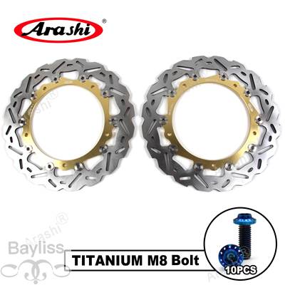 【並行輸入品】 Arashi-cnc-フロントブレーキディスク bmw r nine t pure用ブレーキローター レーサー1200 2017 2018 2019 2020 2021 1ペア_4