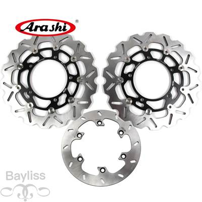 【並行輸入品】 嵐-CNCフロント / リアブレーキディスクローター スズキgsxr1300ハヤブサ2008-2015 gsx r GSX-R 1300 2009 2011 2012 2013 2014 1セット_1