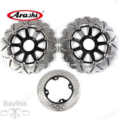 【並行輸入品】 嵐-ホンダcbr900rr 1992 1993 cbr 900 rr cbr900 900rr 1セット用フローティングフロントリアブレーキローター_3