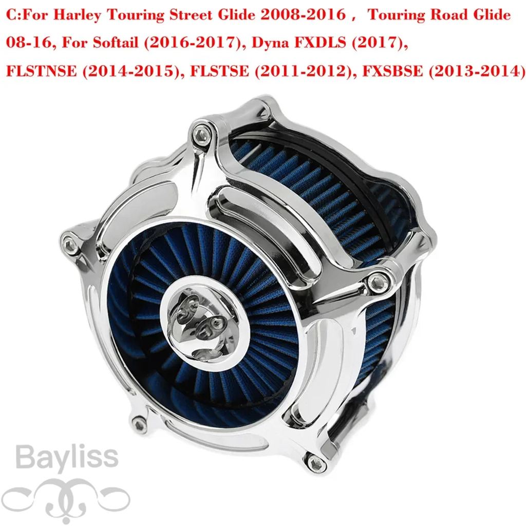 【並行輸入品】 バイク用エアクリーナー ハーレースポーツスター883 1200 xl アイアンツーリング ロード ストリートグライド ソフテイル デナ カバー付き_11