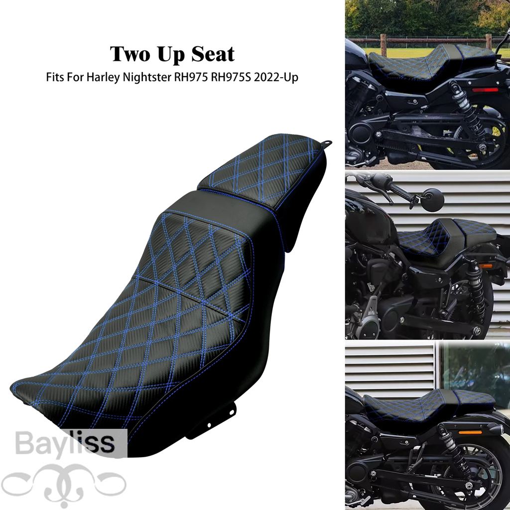 並行輸入品】 ツーアップバイクシートフロントリアライダーサドル