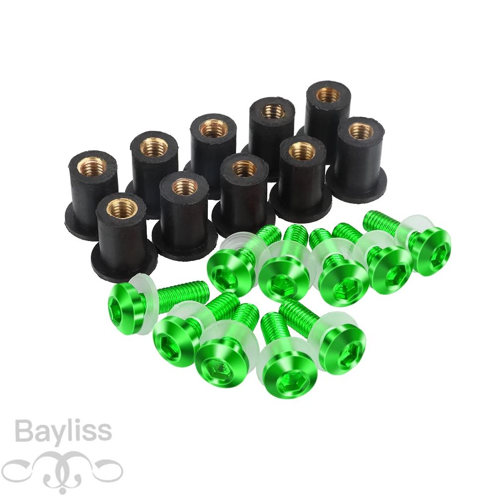 並行輸入品】スズキバーグマン用m5ウィンドスクリーンボルトキット