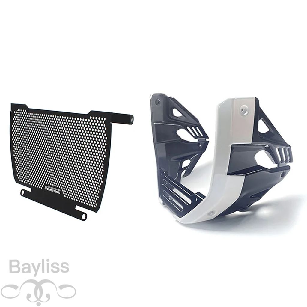 【並行輸入品】セミスピードバイクボトムデフレクター 面保護ネット ガードカバー プロテクター 通気性 ktm 790 duke 2023 2024 cncの画像