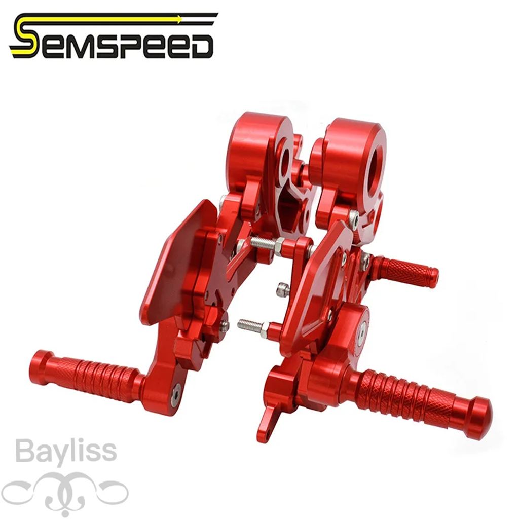 【並行輸入品】一元管理バイクフットレストフットペグフロアボードキット脹れ上がる後押しペダル CFMOTO 450SR 450SS 2022 2023 フットペグアクセサリー