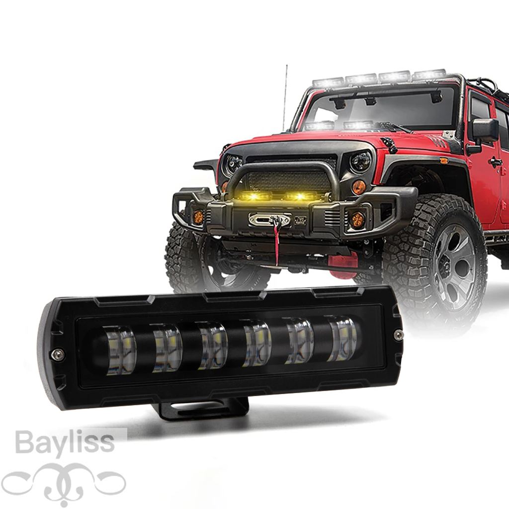 並行輸入品】オフロードLEDスポットライトバー ATV トラック LEDポッド