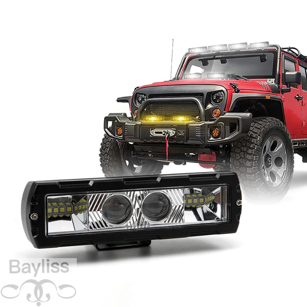 並行輸入品】オフロードLEDスポットライトバー ATV トラック LEDポッド