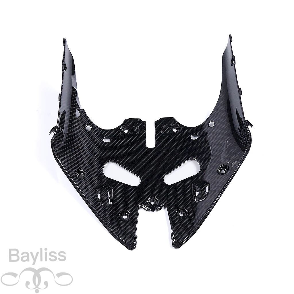 【並行輸入品】カワサキニンジャ用カーボンフロントフェアリング バイクアクセサリー アンダー ZX-6 r 636 zx6r 636 2025 100%の画像