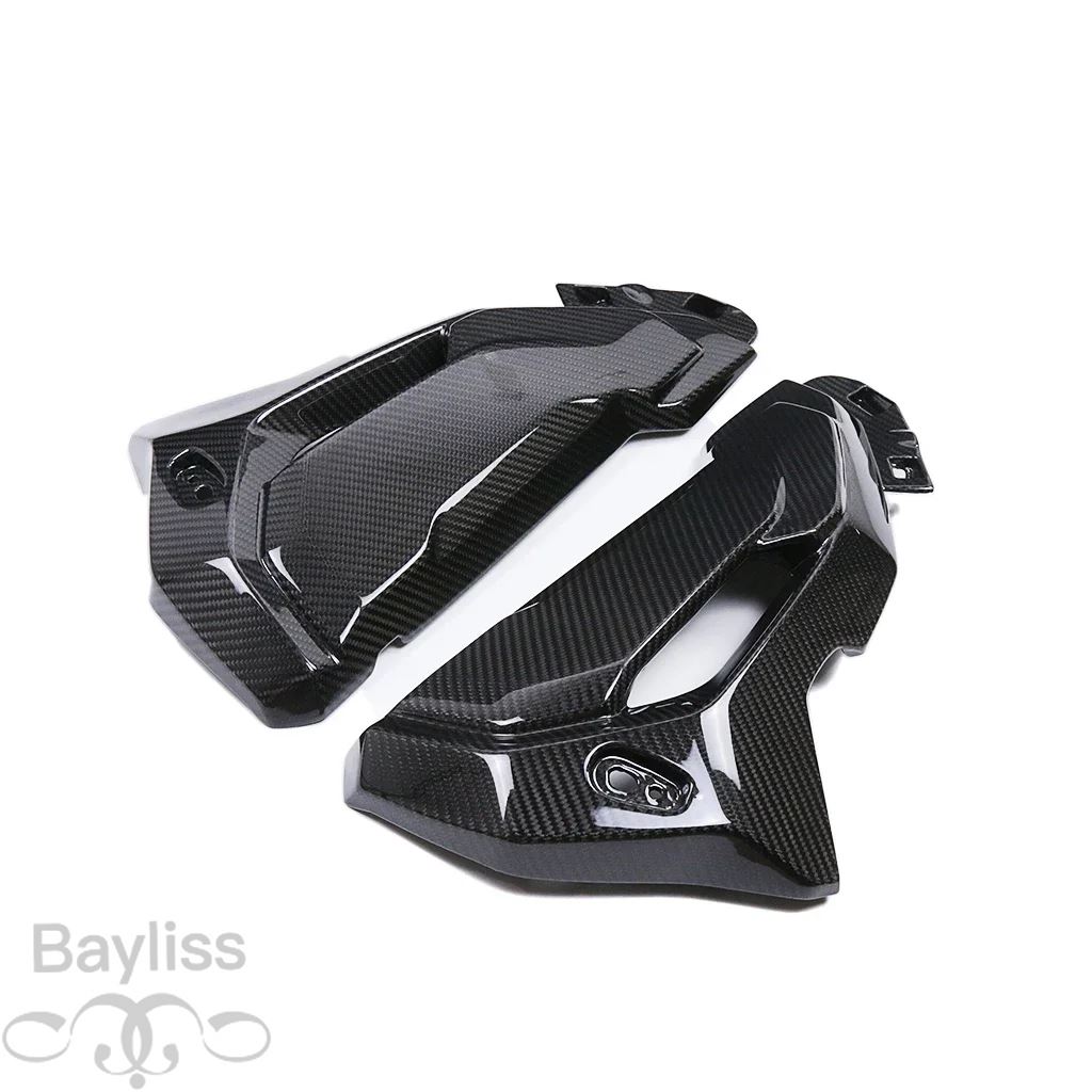 【並行輸入品】BMW用ラジエーターカバー バイクアクセサリー 100% カーボン 水冷カバー フルフェアリング s1000xr 2021 2022 2023_1