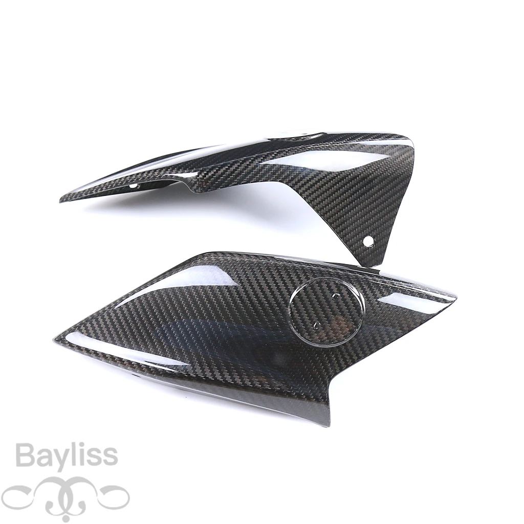 【並行輸入品】For Yamaha MT 09 MT09 FZ 09 FZ09 2021 2022 2023 100% Carbon Fiber Ram Air Intake Tank Side Panel Fairings Motorcycle Accessoriesの画像