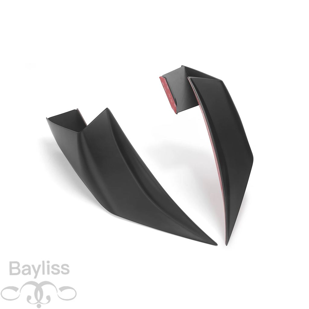 並行輸入品】バイク固定翼スポイラー フェアリングフロント空力