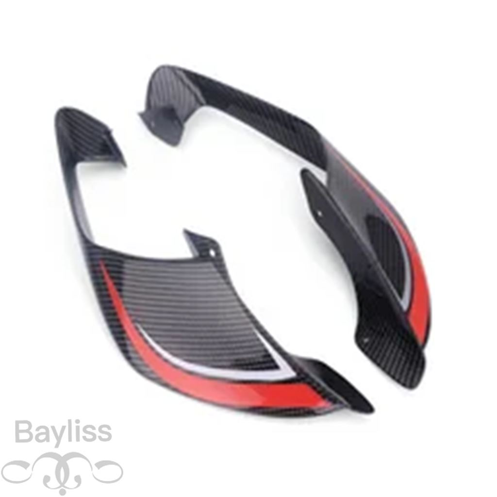 並行輸入品】バイク用空力ウィングキット 固定翼 スポイラー フェア