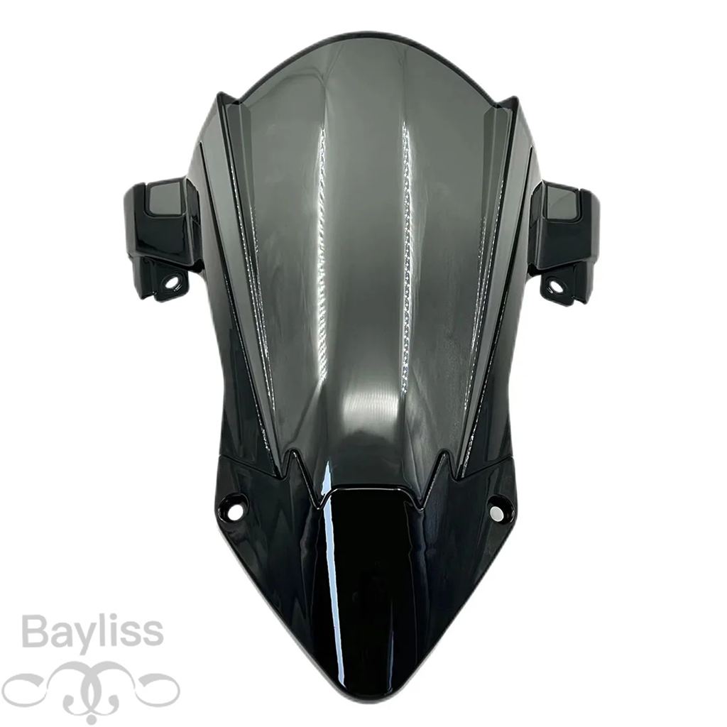 並行輸入品】バイク強化フロントガラスカーボンスプライシングウインド