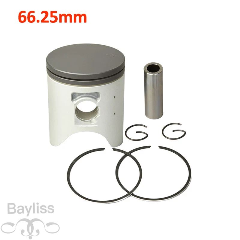 並行輸入品】バイクエンジン部品ピストンリングキットサイズ 66 mm? 67