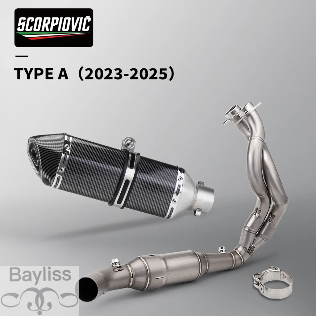 【並行輸入品】バイク排気システム バイク排気システム 50.8mm フル排気 er6n versys 650 z650 ninja 650_2