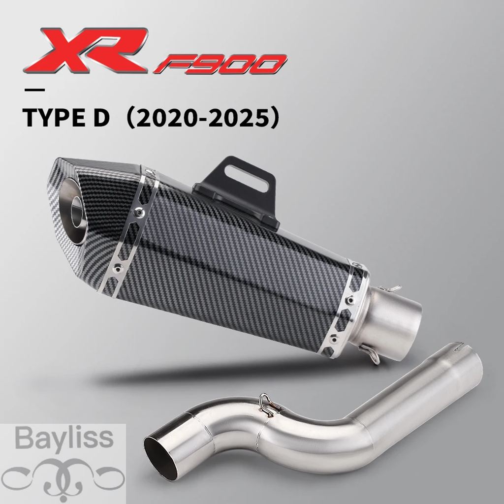並行輸入品】F900 R XR F900R F900XR 2020 -2023 バイクマフラー 51 mm