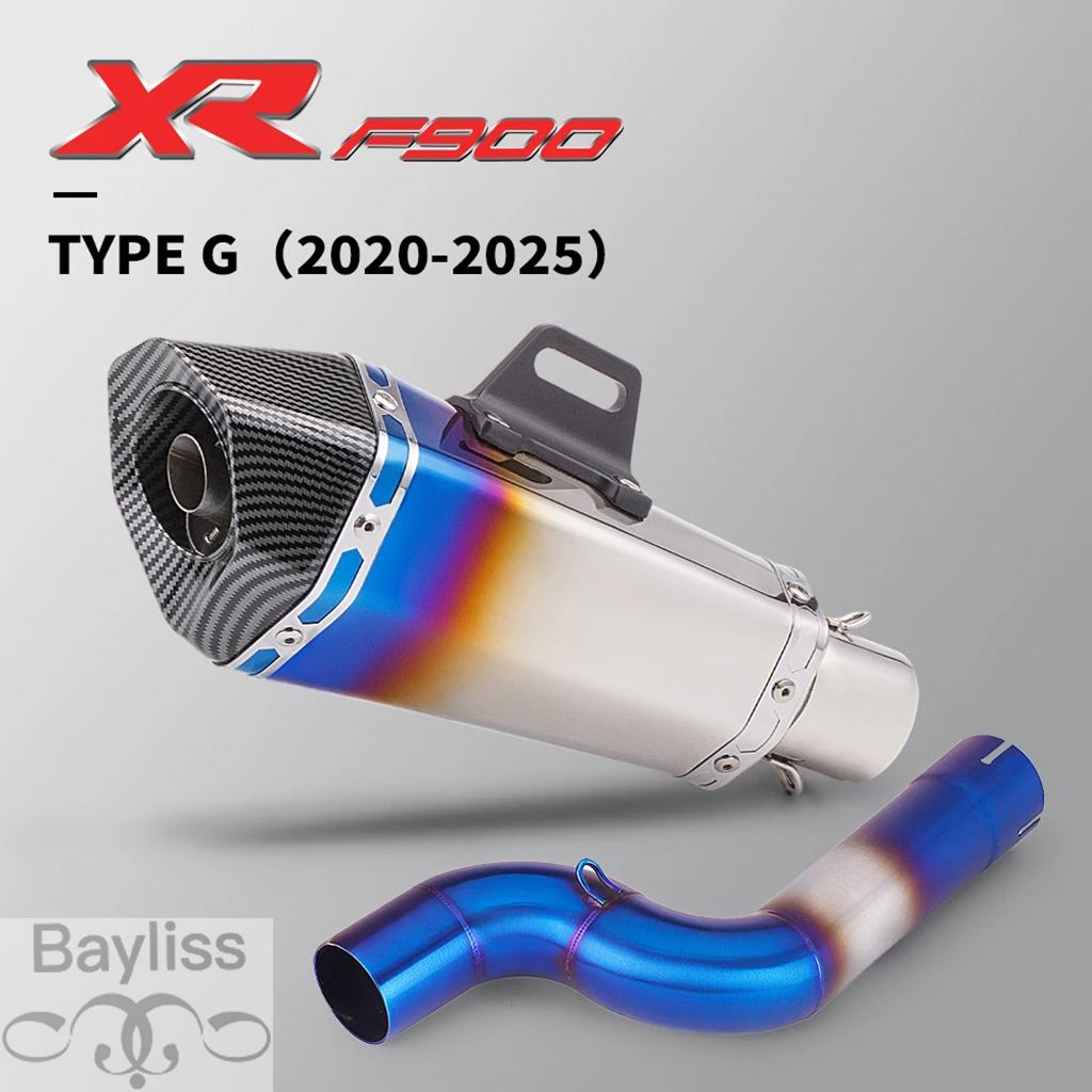 並行輸入品】F900 R XR F900R F900XR 2020 -2023 バイクマフラー 51 mm
