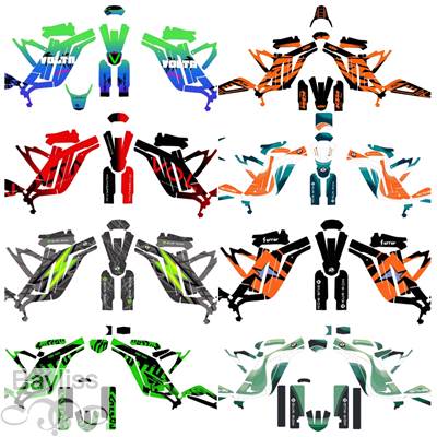 【並行輸入品】 Otom-バイクナンバー用カスタムグラフィックステッカー スズキrmz 250 rmz 450 バイク用ステッカーキット フルステッカーキット 2018-2021_1