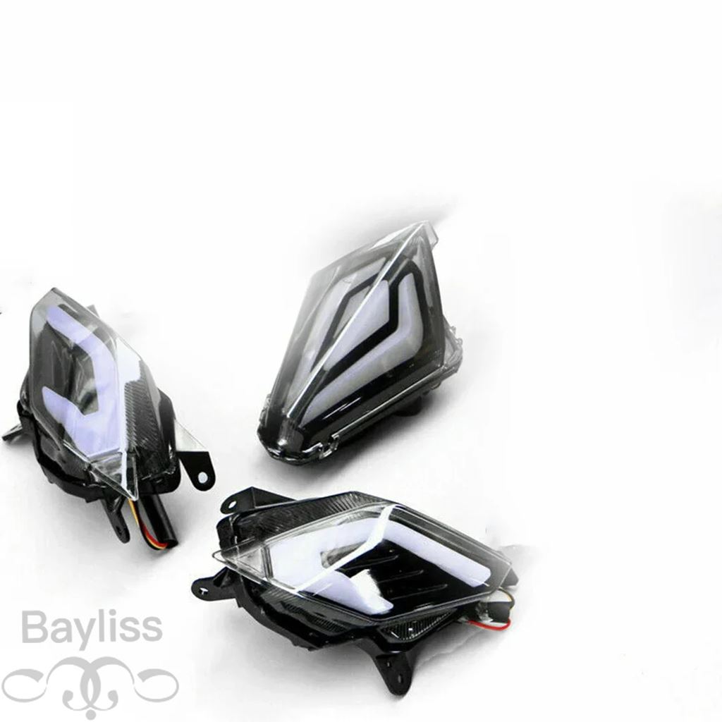 【並行輸入品】フィット2012-2016 TMAX530 T-MAX 530 ledフロントリアテールライトブレーキランプバイクアクセサリーtmax 530 2013 14 15の画像