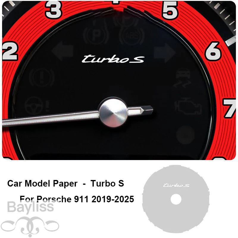 並行輸入品】ポルシェ 911 992 ダッシュボード計器紙 GT3 スピード