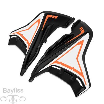 【並行輸入品】 バイク用フェアリングサイドパネルキット ウィンドデフレクター カバー フロントガラスプレート パネル 390adv 2024 390 adv adventure r s 20の画像
