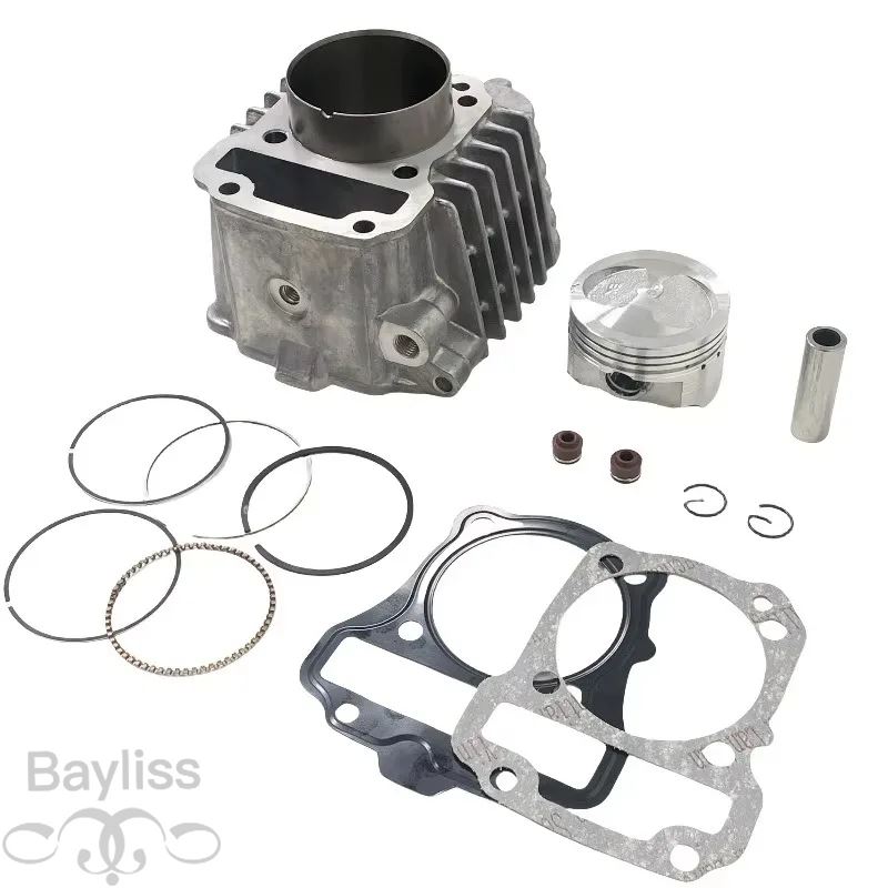 【並行輸入品】ホンダ ウェーブ110 スーパーカブ110 ドリーム110 EX5 ANF110 NCF110 AFP110 AFS110用 バイク シリンダーキット ピストンリング ガスケットの画像