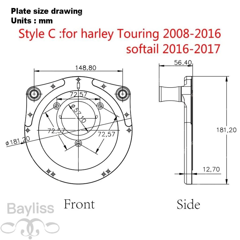 【並行輸入品】ハーレーソフトテールヘリテージ用エアクリーナーキット メッキ 15スポーク 1999-2015 ブレイクアウトfxsb 2013-2015 dyna ローライダー fxdl_1