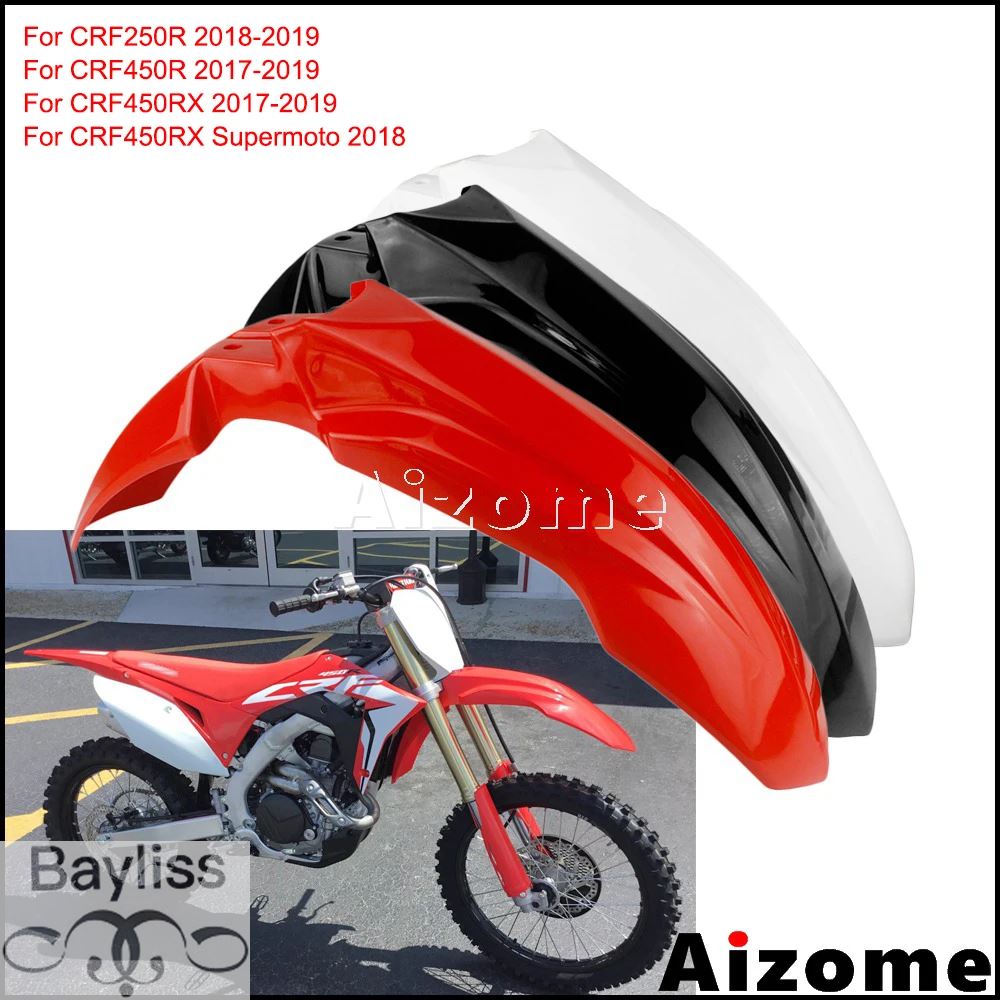 並行輸入品】バイクダートバイクフロントフェンダーホンダCRF250R
