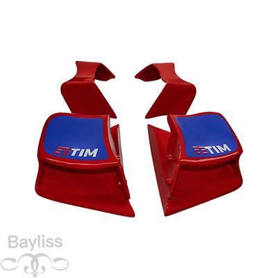 並行輸入品】 バイク 二輪フェアリング サイドウィング 赤 ドゥカティ