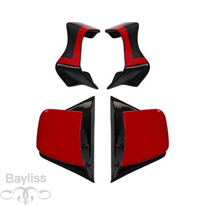 パニガーレv4 MY19 サイドフェアリング　カウル　純正品　左 並行輸入品】 バイク 二輪フェアリング サイドウィング 赤 ドゥカティ