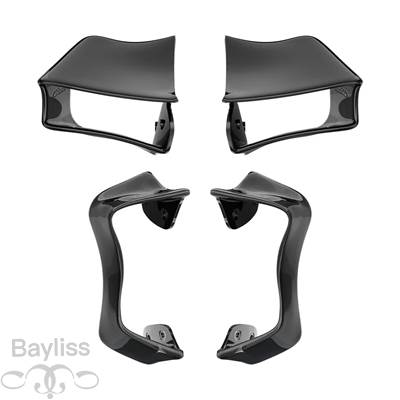 【並行輸入品】 ドゥカティパニガーレv4v4s v4r 2020-2021 2018-2019用バイクフェアリング GPサイド固定翼の画像