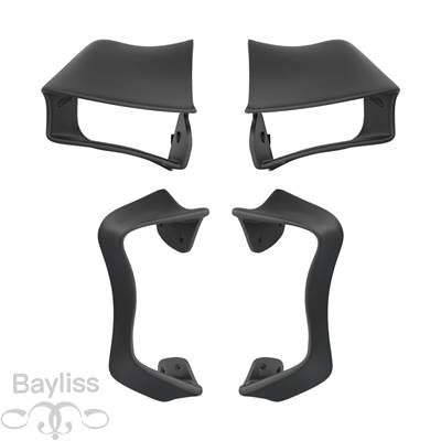 【並行輸入品】 ドゥカティパニガーレv4v4s v4r 2020-2021 2018-2019用バイクフェアリング GPサイド固定翼の画像