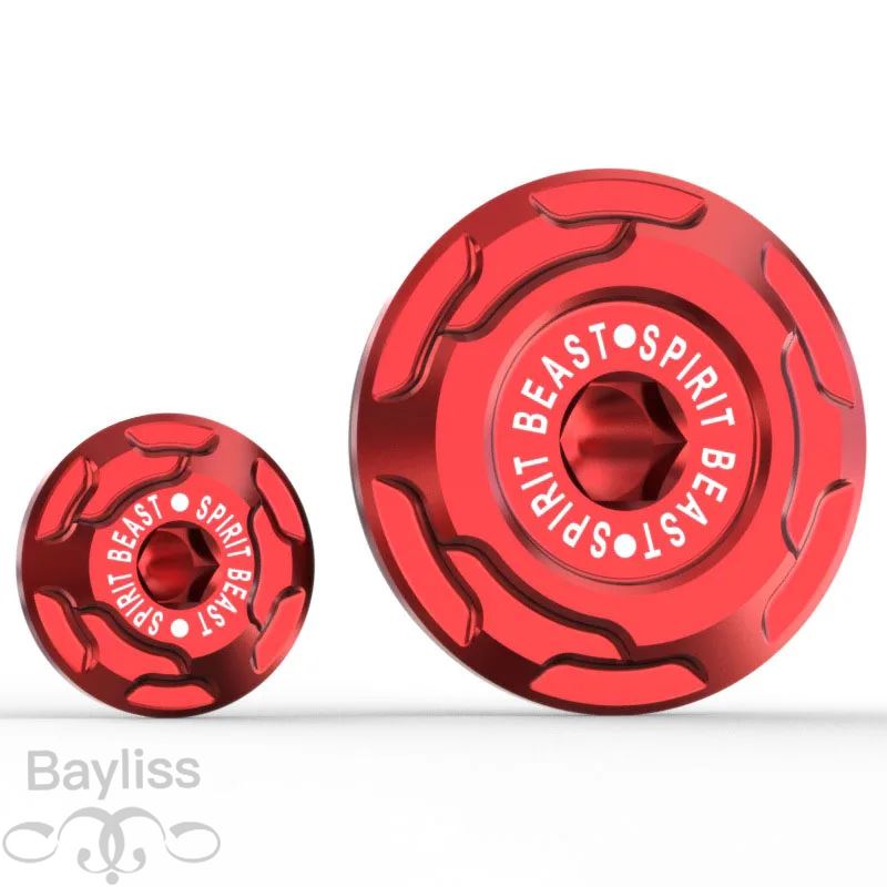 確認 並行輸入品】スピリットビーストバイク 二輪エンジンスクリューカバー