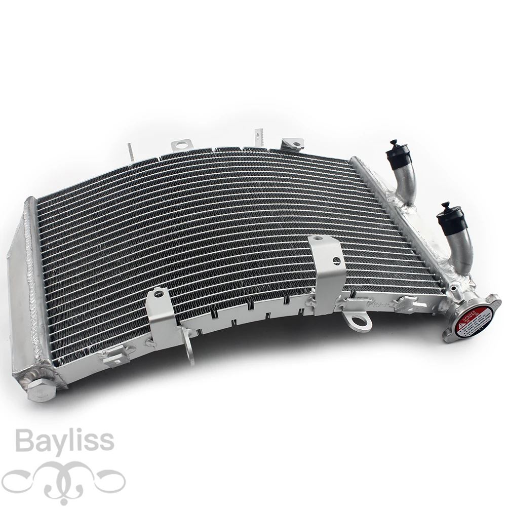 【並行輸入品】Bikingboy-アルミニウムエンジン冷却ラジエーター トライアンフスピードトリプル用ウォータークーラー1050 05 06 07 08 09 10 11 12 13 14 15の画像