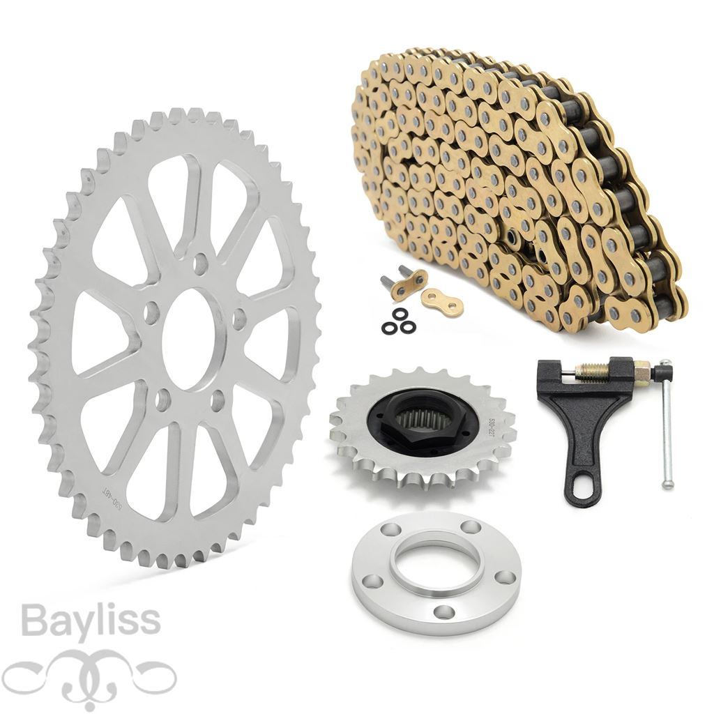 【並行輸入品】BIKINGBOY チェーンドライブ変換スプロケットフランジトランスミッションスポーツスター XL 883 1200 XLH XLC XLR XLS XLN_2